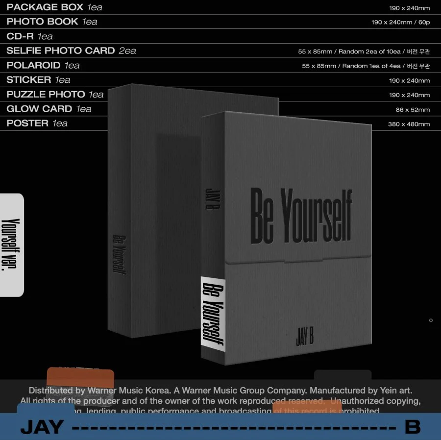 JAY B - Be Yourself (Random) - Image 3