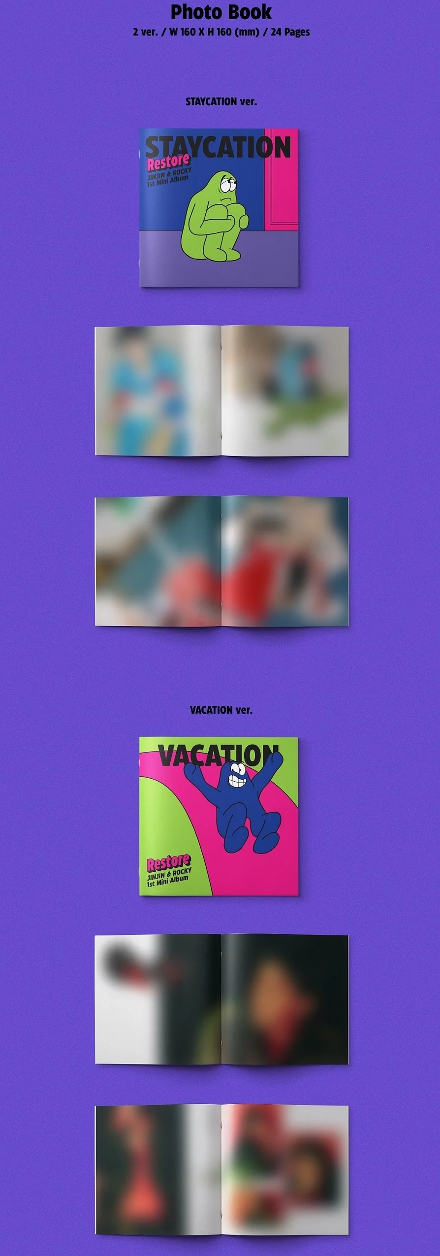 JINJIN & ROCKY (ASTRO) - RESTORE (Random of 2 versions*) - Image 3