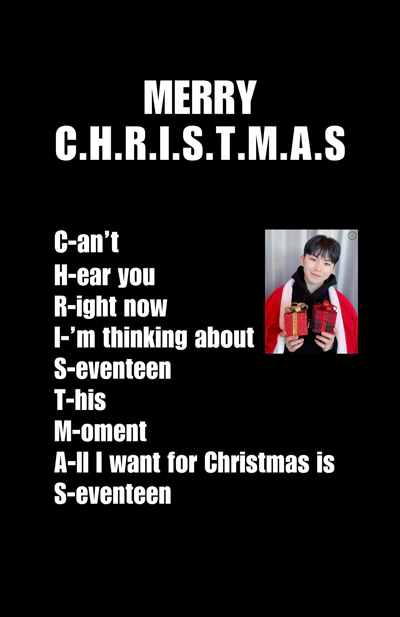 K-POP CHRISTMAS CARDS - SET OF 4 - Image 4