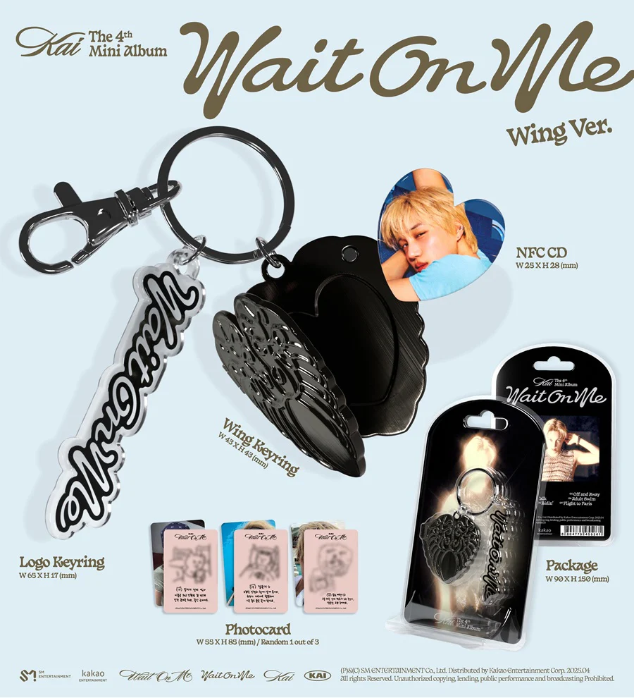 KAI - Wait On Me / Wing Ver. - Image 2
