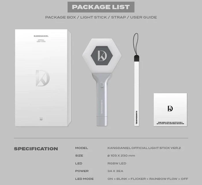 Kang Daniel - Official Light Stick - Image 3