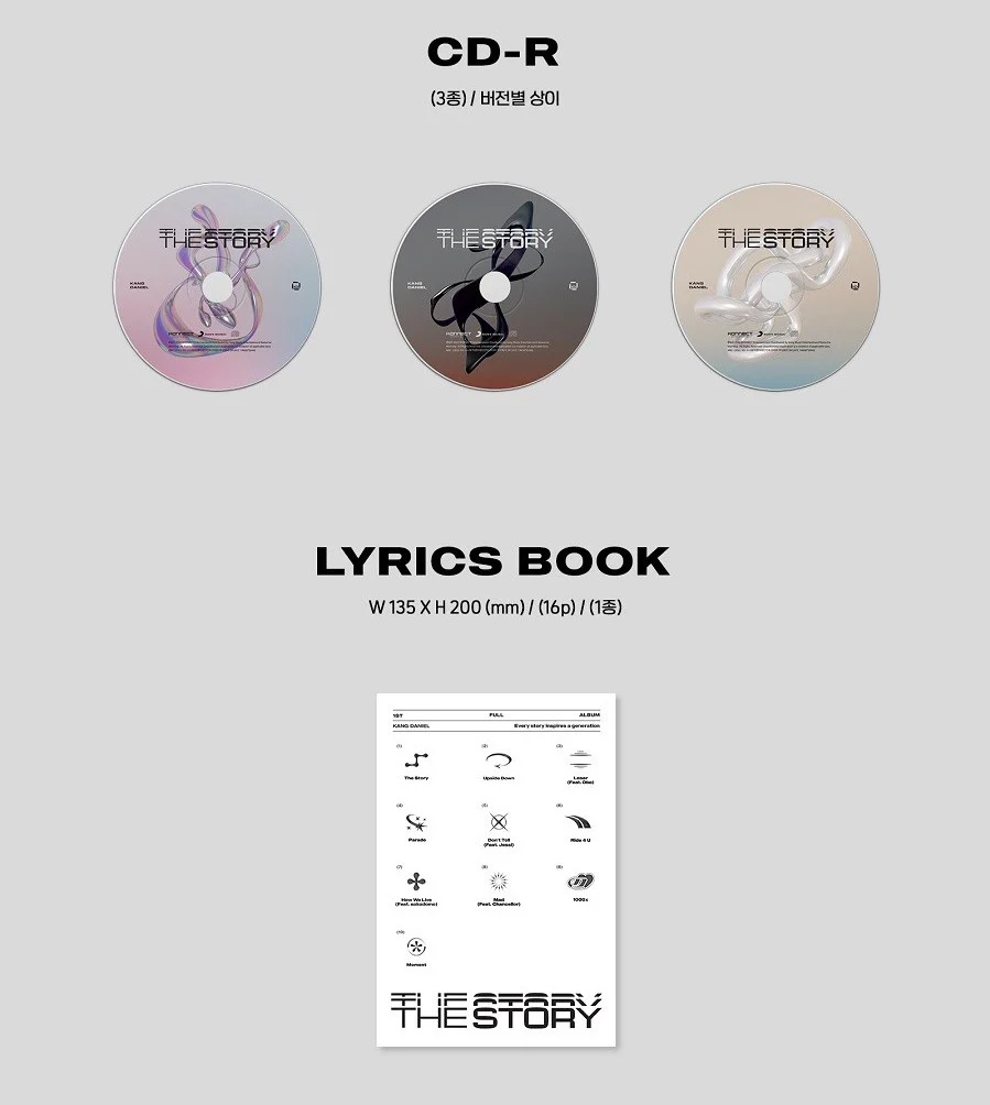 KANG DANIEL - The Story (Random of 3 Versions) - Image 4