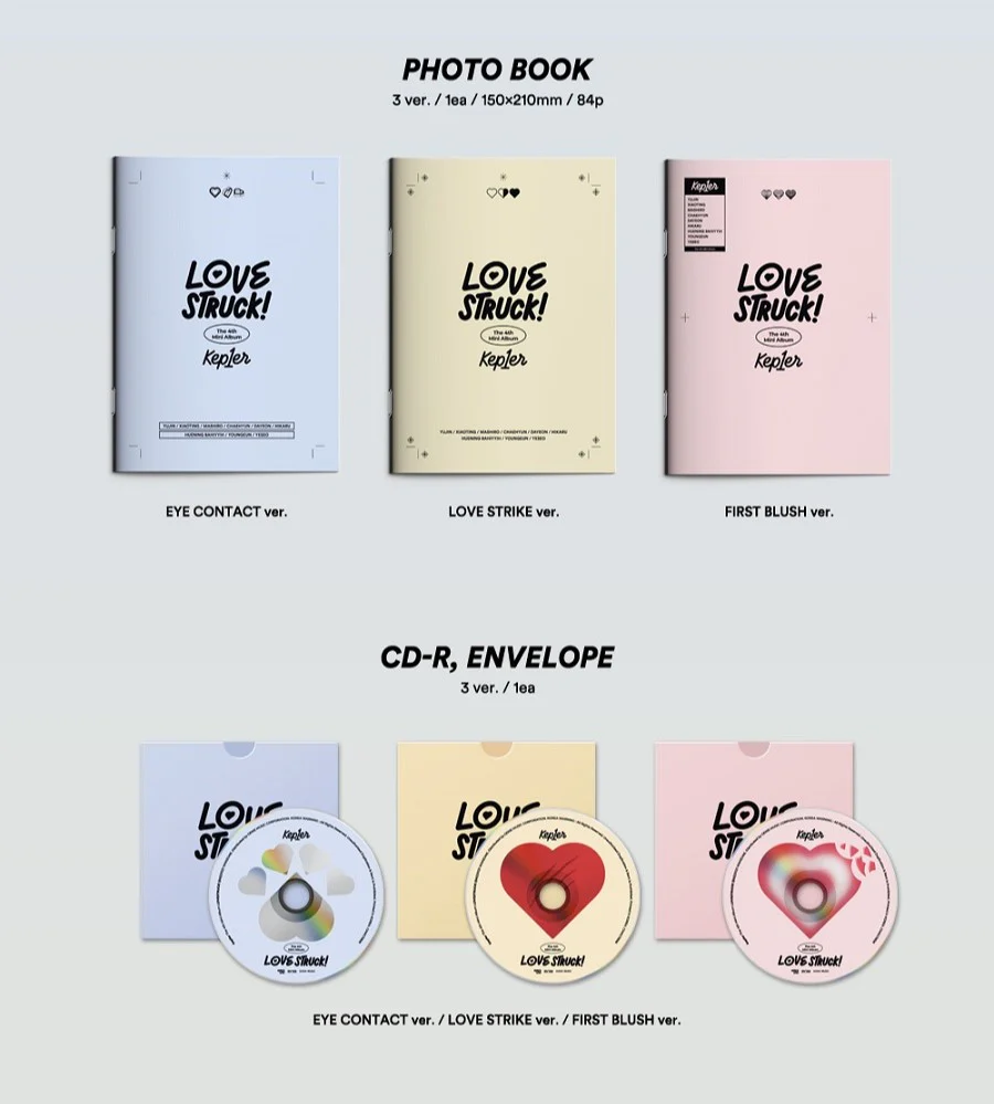 Kep1er - LOVE STRUCK! (Random of 3 Versions) - Image 3