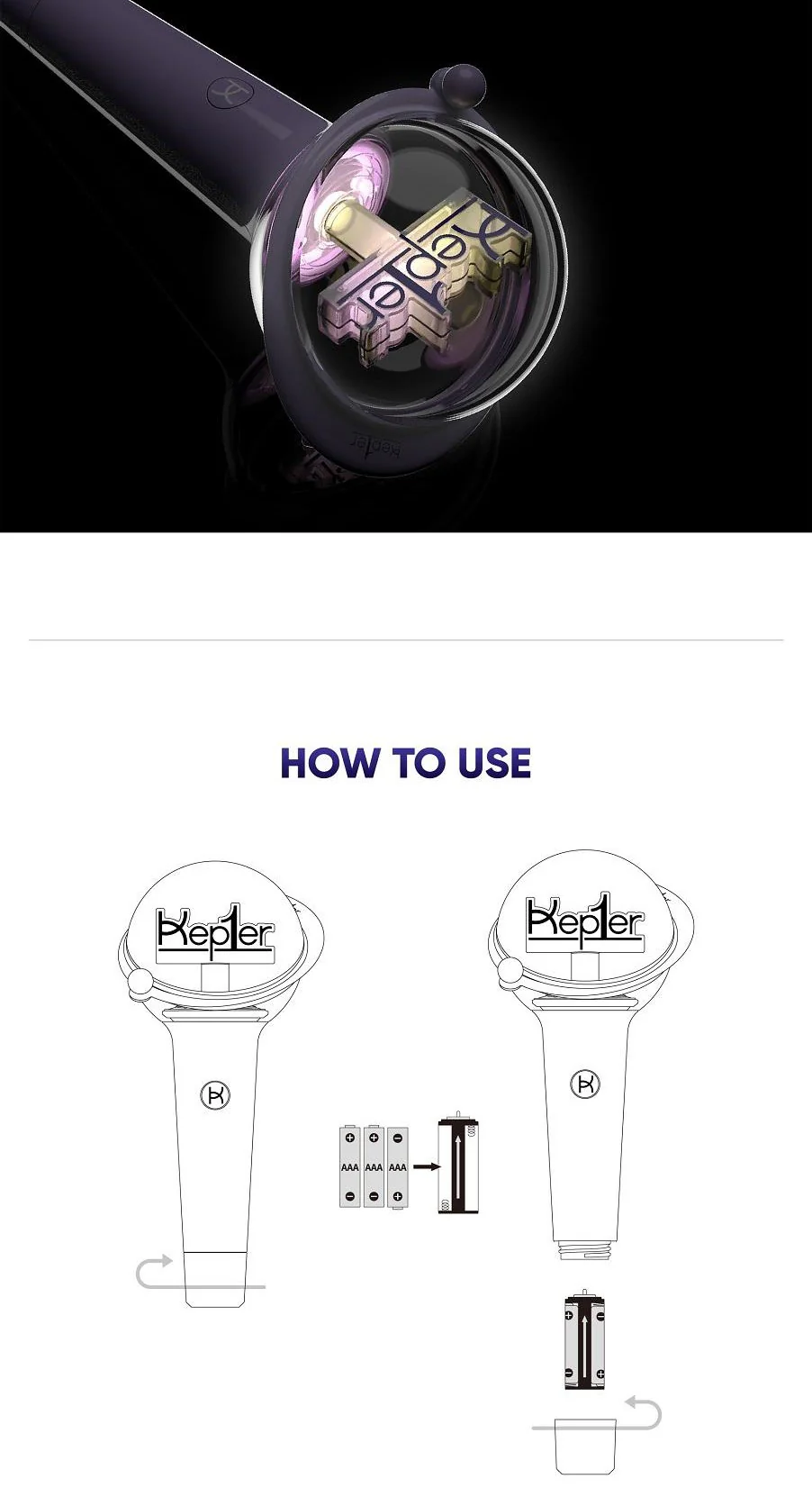 KEP1ER - OFFICIAL LIGHT STICK - Image 6