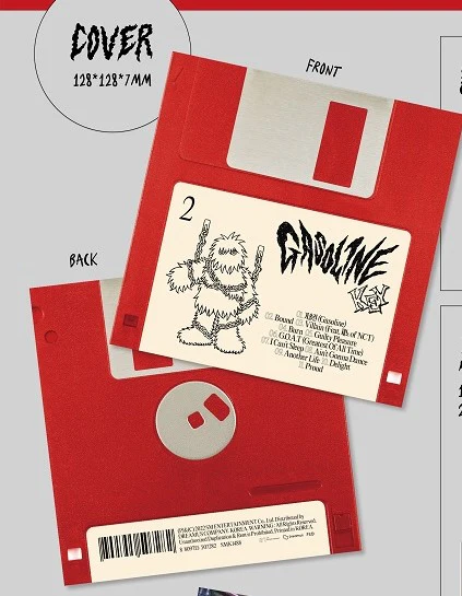 KEY (SHINee) - GASOLINE (Floppy Ver.) - Image 2