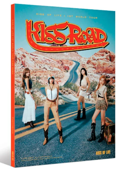 KISS OF LIFE - 1st World Tour / KISS ROAD TOUR MD PHOTOBOOK