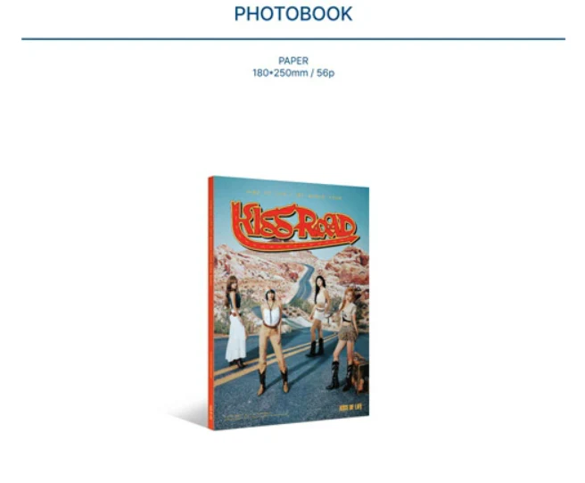 KISS OF LIFE - 1st World Tour / KISS ROAD TOUR MD PHOTOBOOK - Image 2