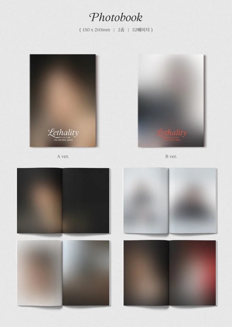 KWON EUN BI - Lethality (Photobook -Choose from 2 Versions) - Image 3