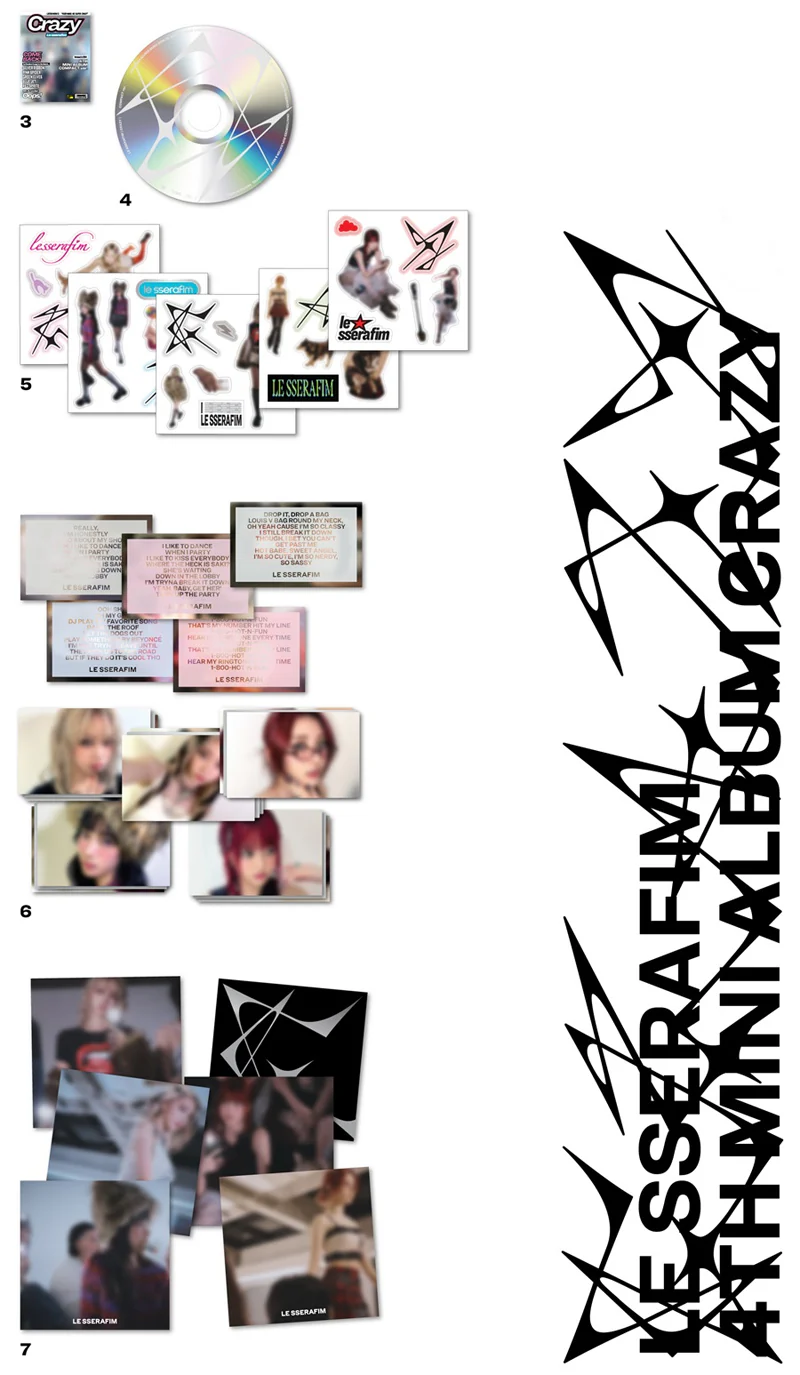 LE SSERAFIM - CRAZY / Compact Ver. - Image 3