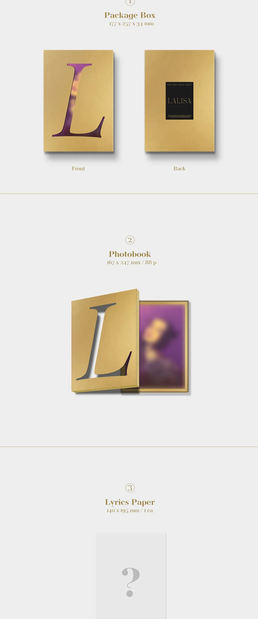 LISA (BLACKPINK) - LALISA (Choice of 2 Versions) - Image 3