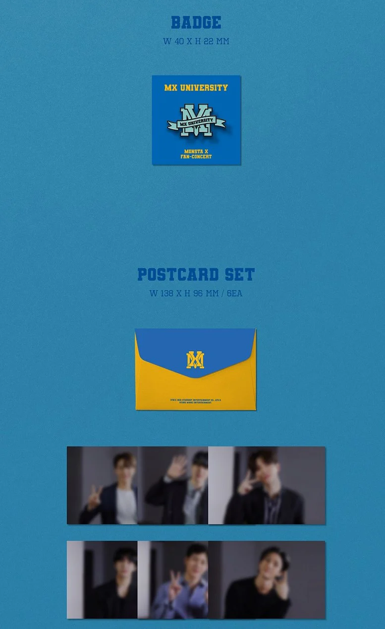 MONSTA X - 2021 FAN-CONCERT MX UNIVERSITY KIT VIDEO - Image 5