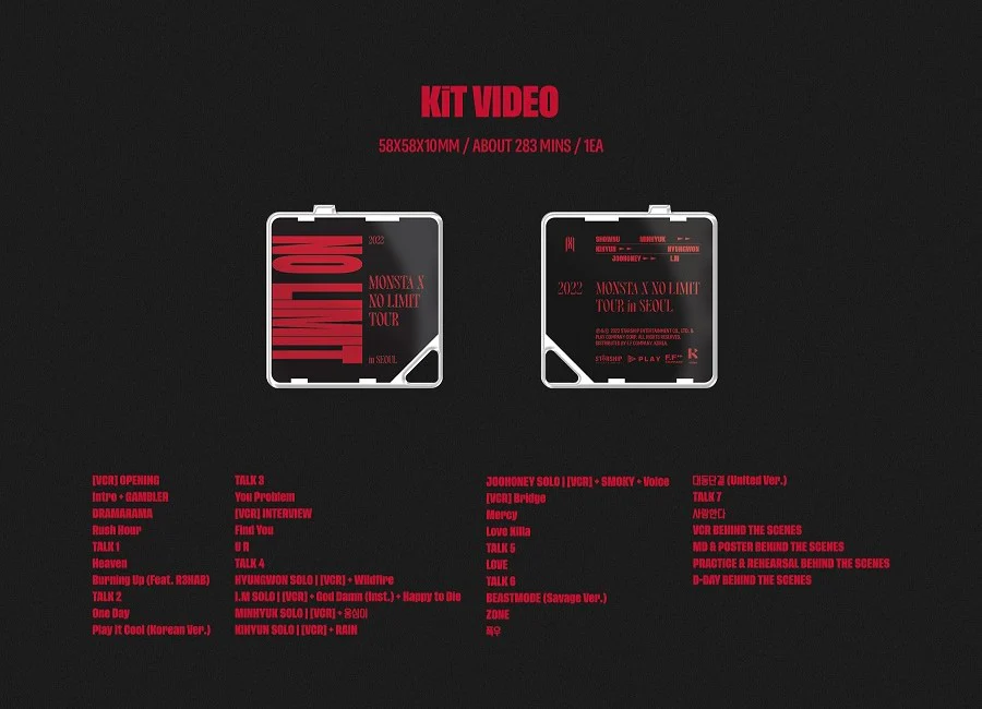 MONSTA X - 2022 MONSTA X TOUR IN SEOUL KiT - Image 5