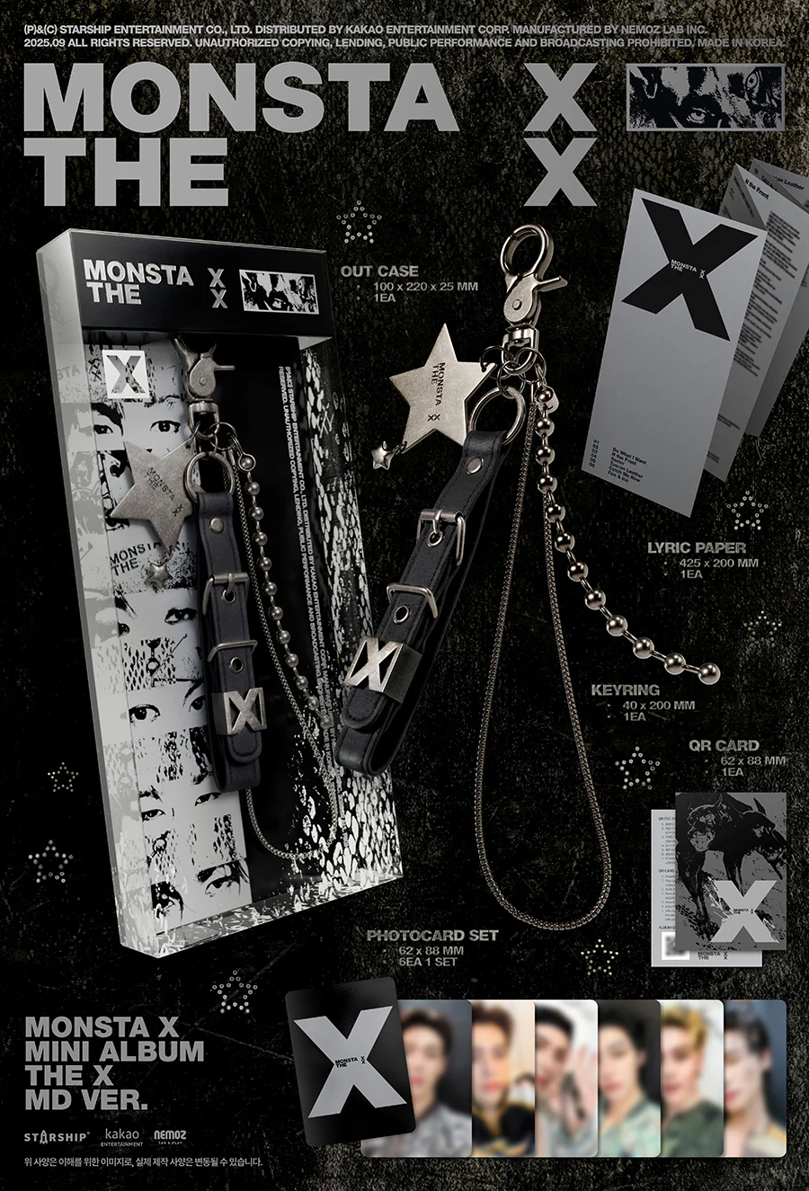 MONSTA X - THE X / MD ver - Image 2