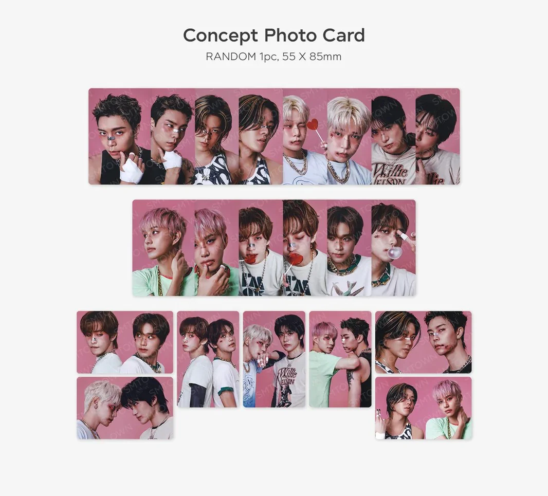 NCT 127 - 2025 SEASON'S GREETINGS OFFICIAL MD / TRADING CARD - Image 3