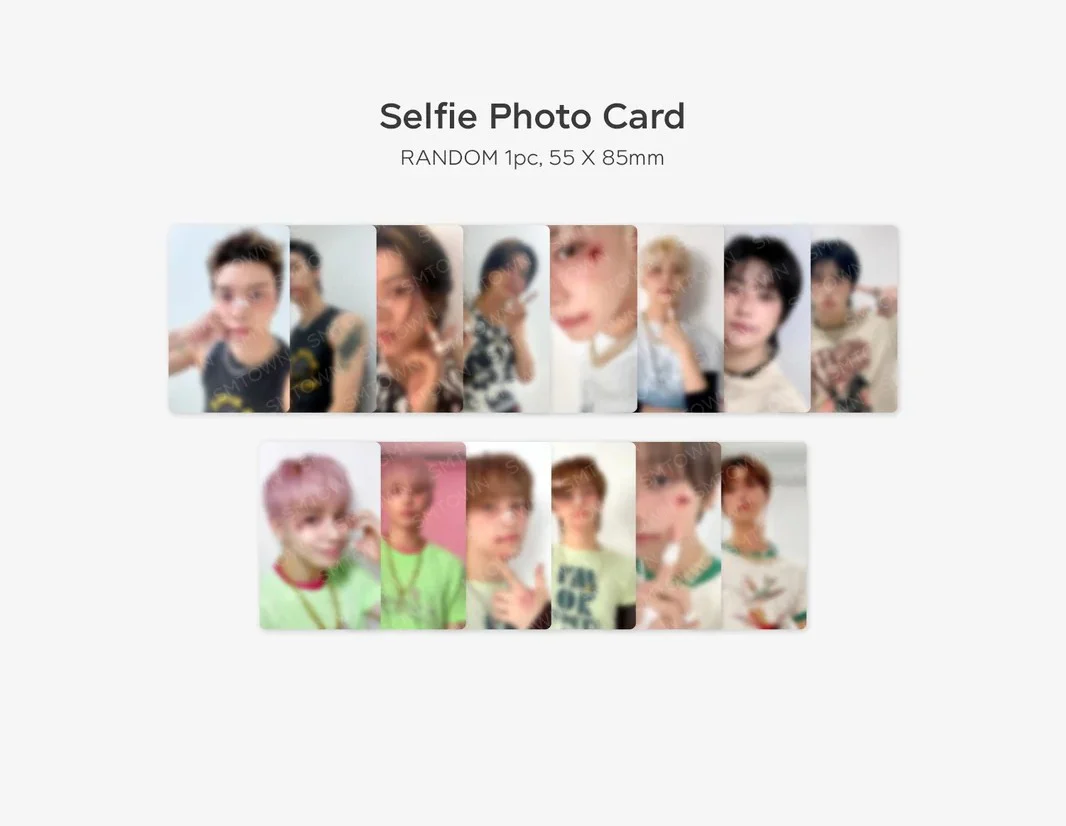 NCT 127 - 2025 SEASON'S GREETINGS OFFICIAL MD / TRADING CARD - Image 4