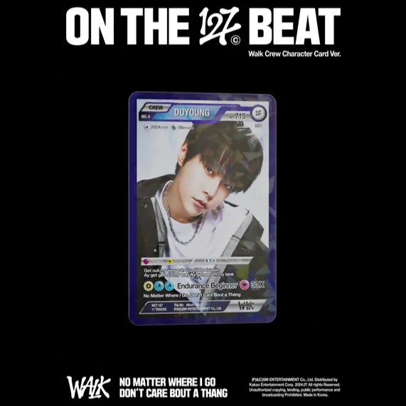 NCT 127 - WALK (Walk Crew Character Card Ver) - Image 2