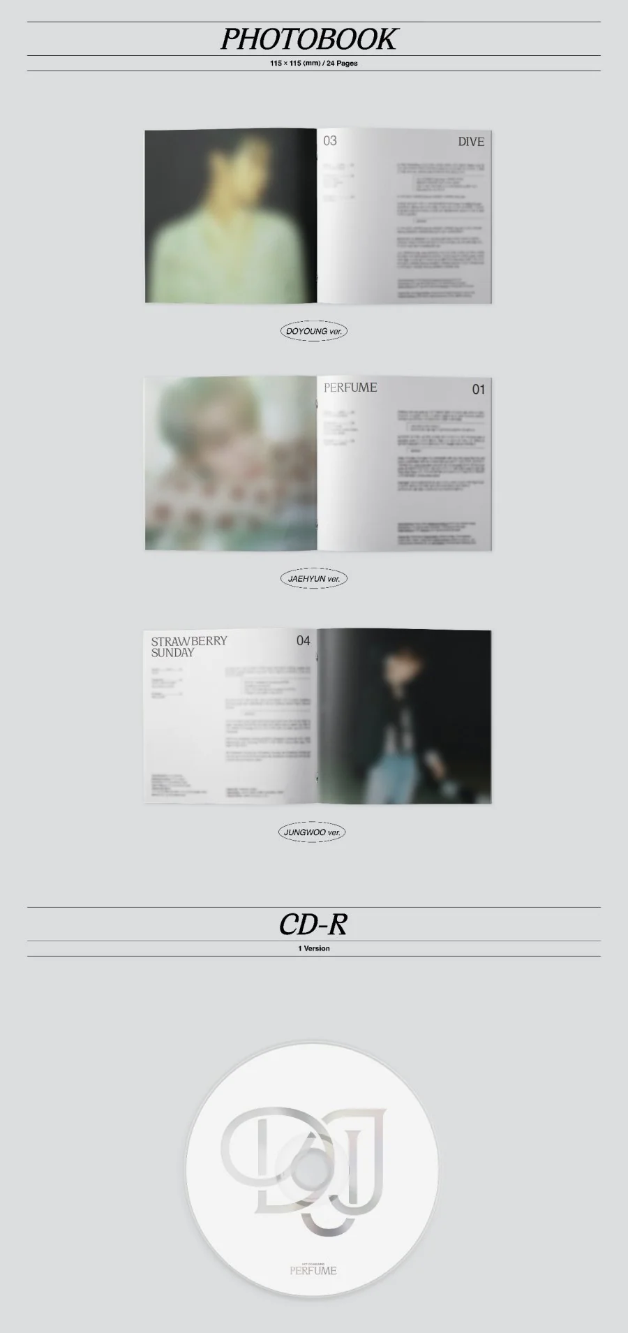 NCT DOJAEJUNG - Perfume (Digipack Ver - Choose a Member Version) - Image 3