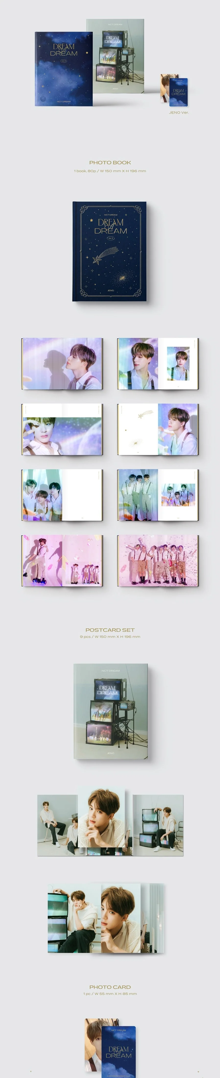 NCT DREAM - DREAM A DREAM PHOTOBOOK Ver.2 (Choice of member version) - Image 4
