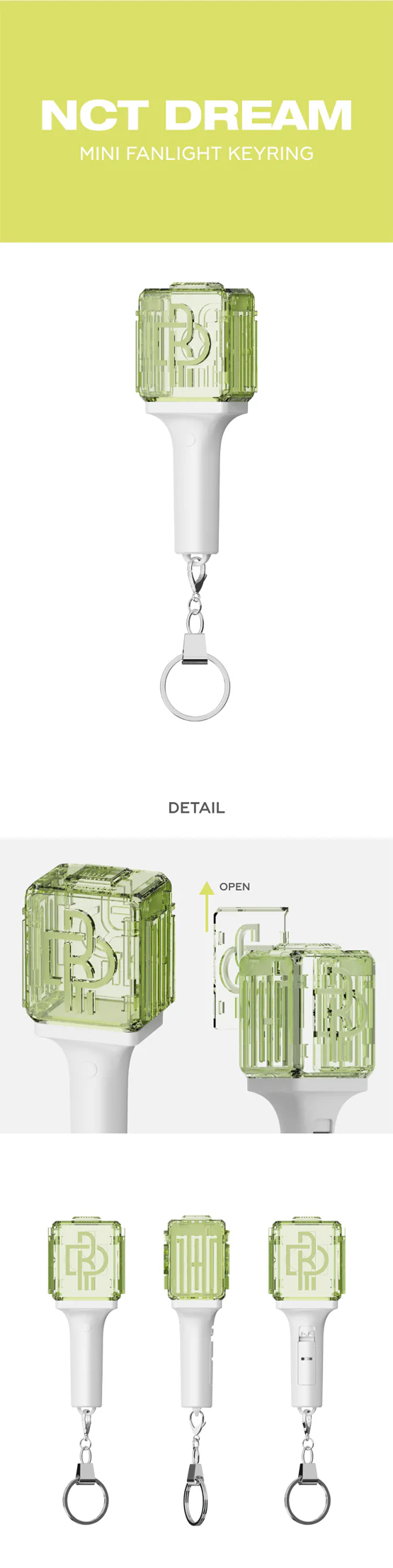 NCT - MINI FANLIGHT KEYRINGS - CHOOSE A GROUP VERSION - Image 4