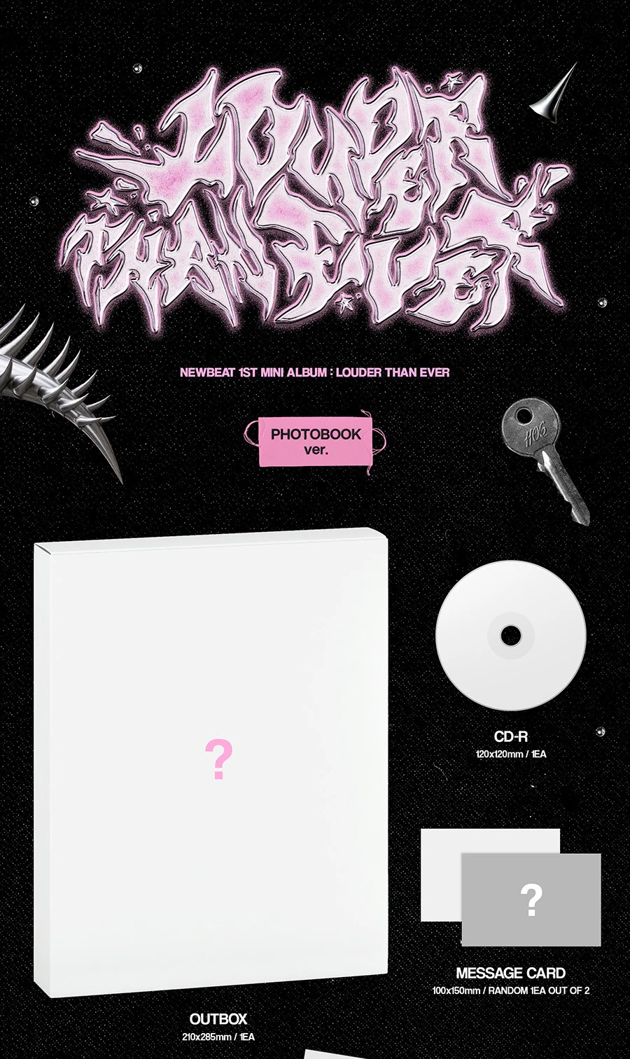 NEWBEAT - LOUDER THAN EVER / Photobook Ver. - Image 2
