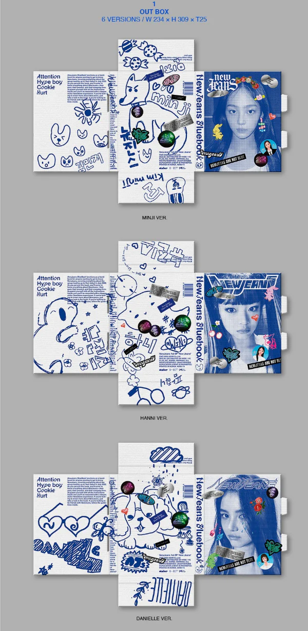 NewJeans - New Jeans (Bluebook Ver) - Image 3