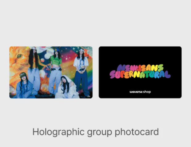NewJeans - 'Supernatural' Weverse POB Gift SET - Image 2
