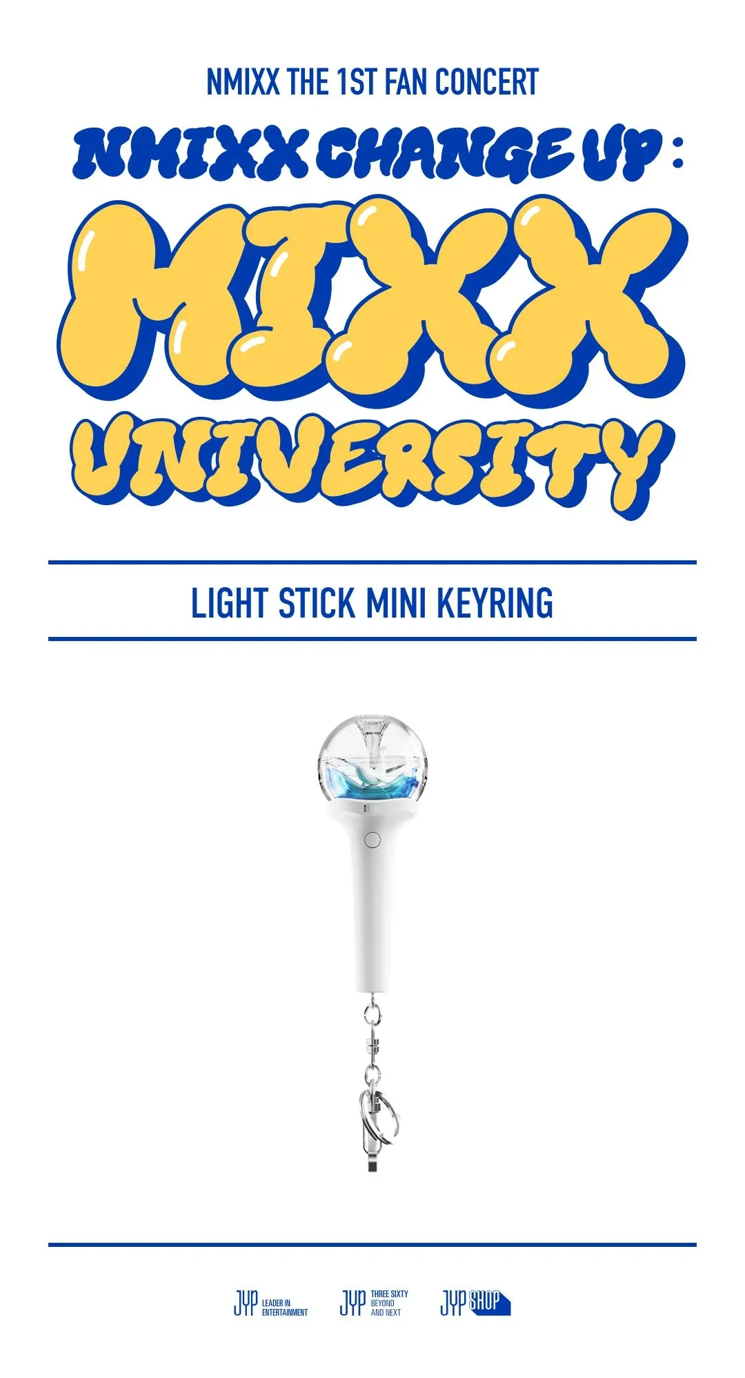 NMIXX - LIGHT STICK MINI KEYRING - Image 2