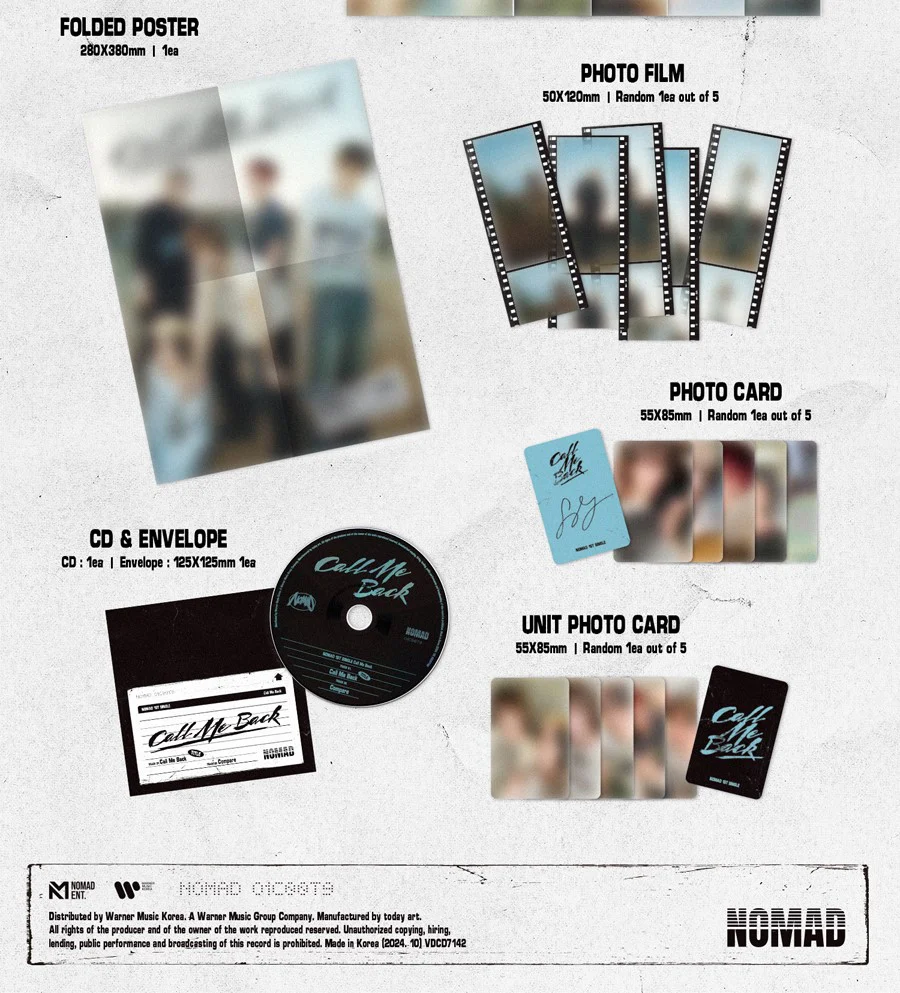 NOMAD - Call Me Back / CD Ver. - Image 3