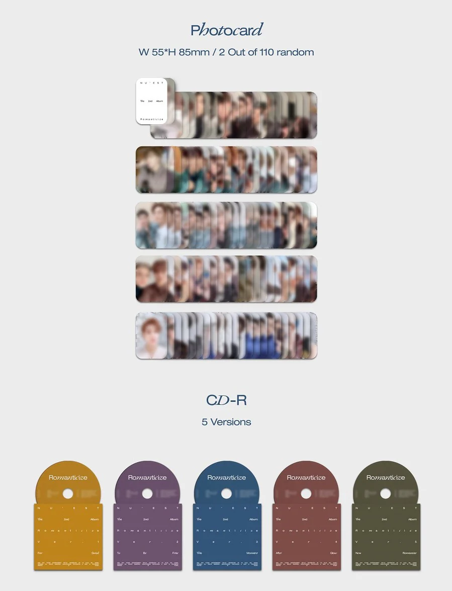 NUEST - ROMANTICIZE (Random of 5 Versions) - Image 6