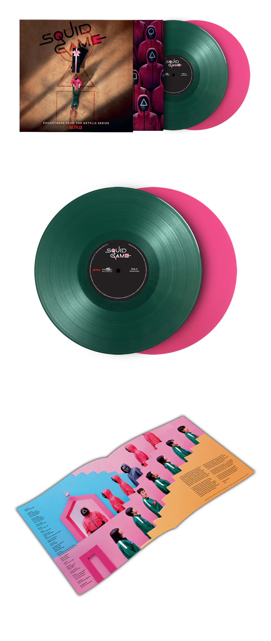 O.S.T - SQUID GAME / 2LP (Double Vinyl) *LIMITED EDITION* - Image 2