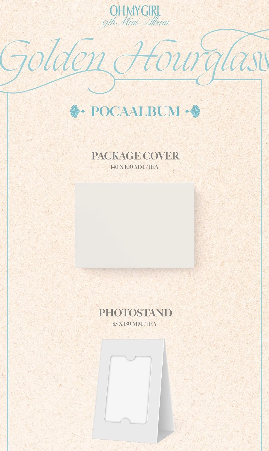 OH MY GIRL - Golden Hourglass (Poca Album) - Image 2