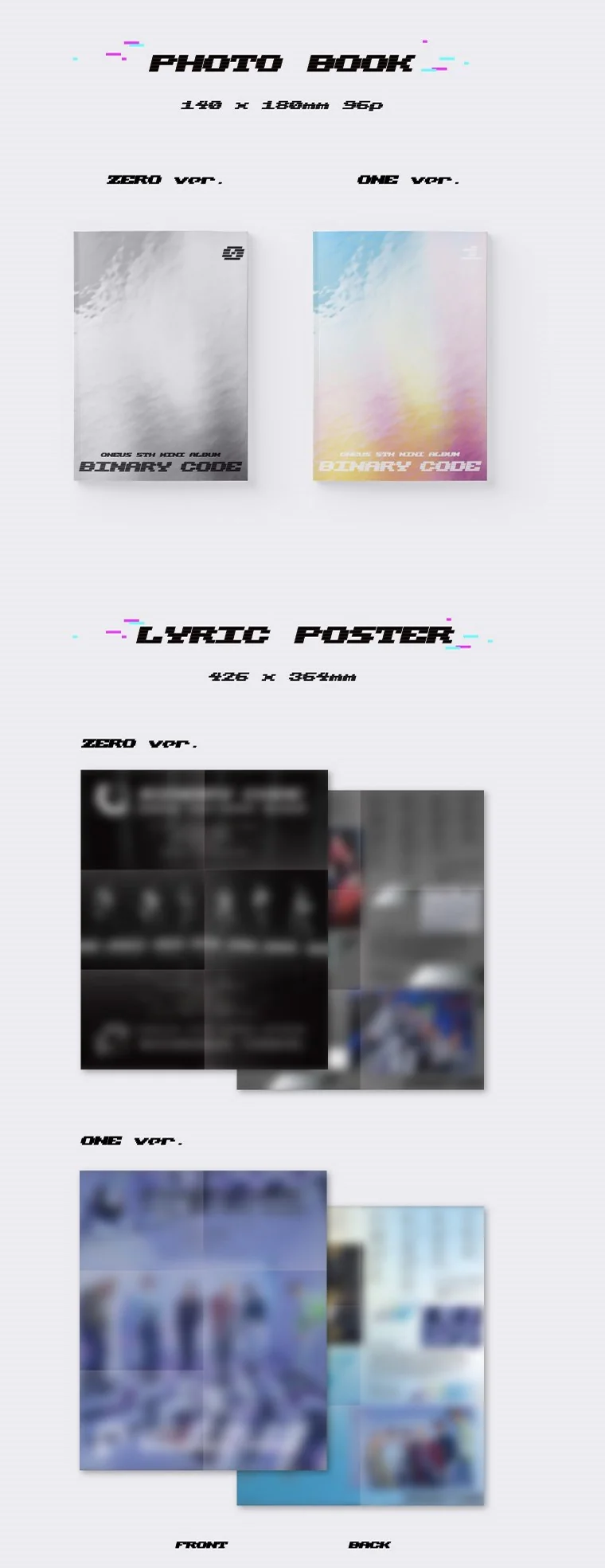 ONEUS - BINARY CODE (Random of 2 Versions) - Image 3