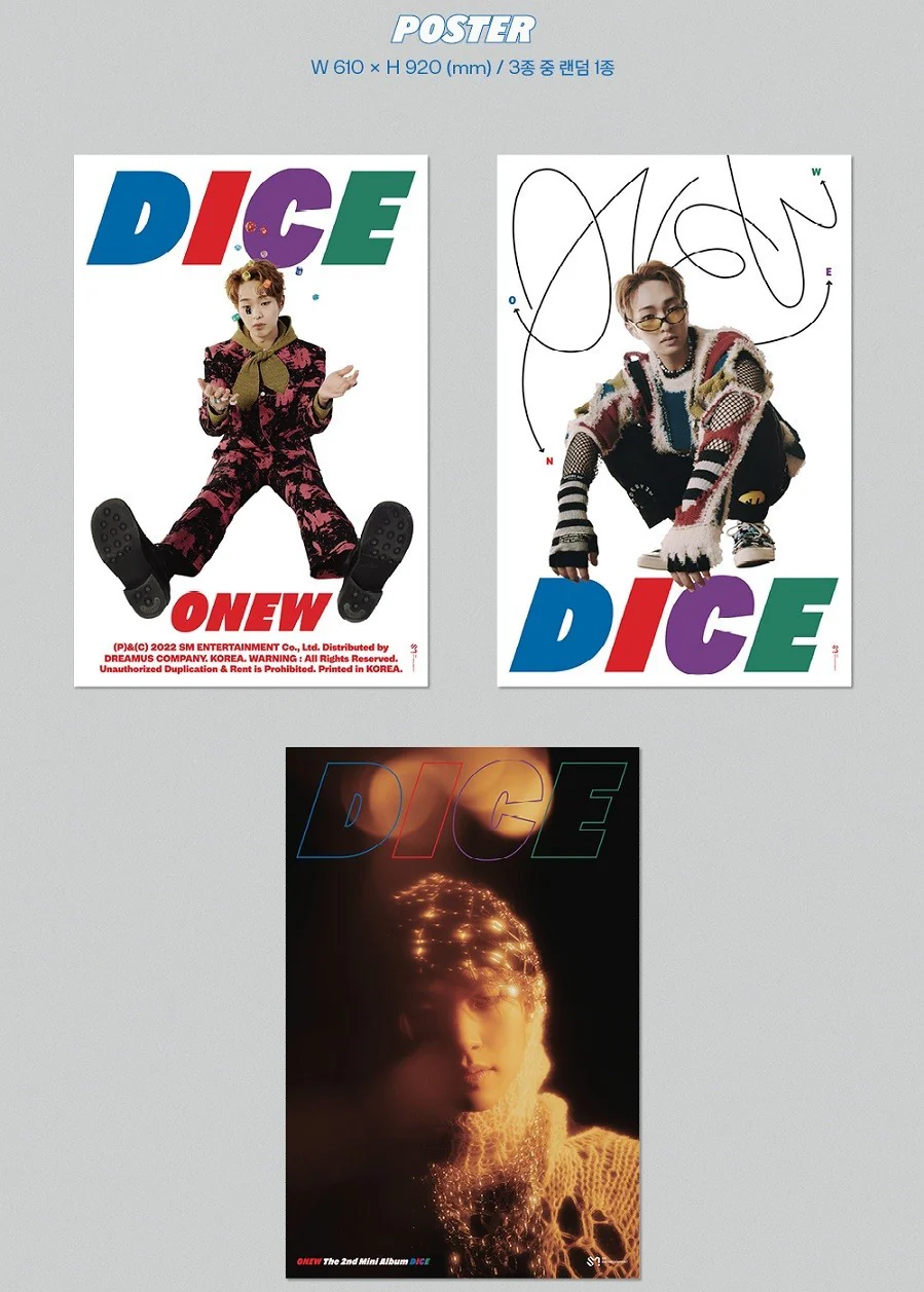 ONEW - DICE [Photo Book Ver. - Random Covers] - Image 6