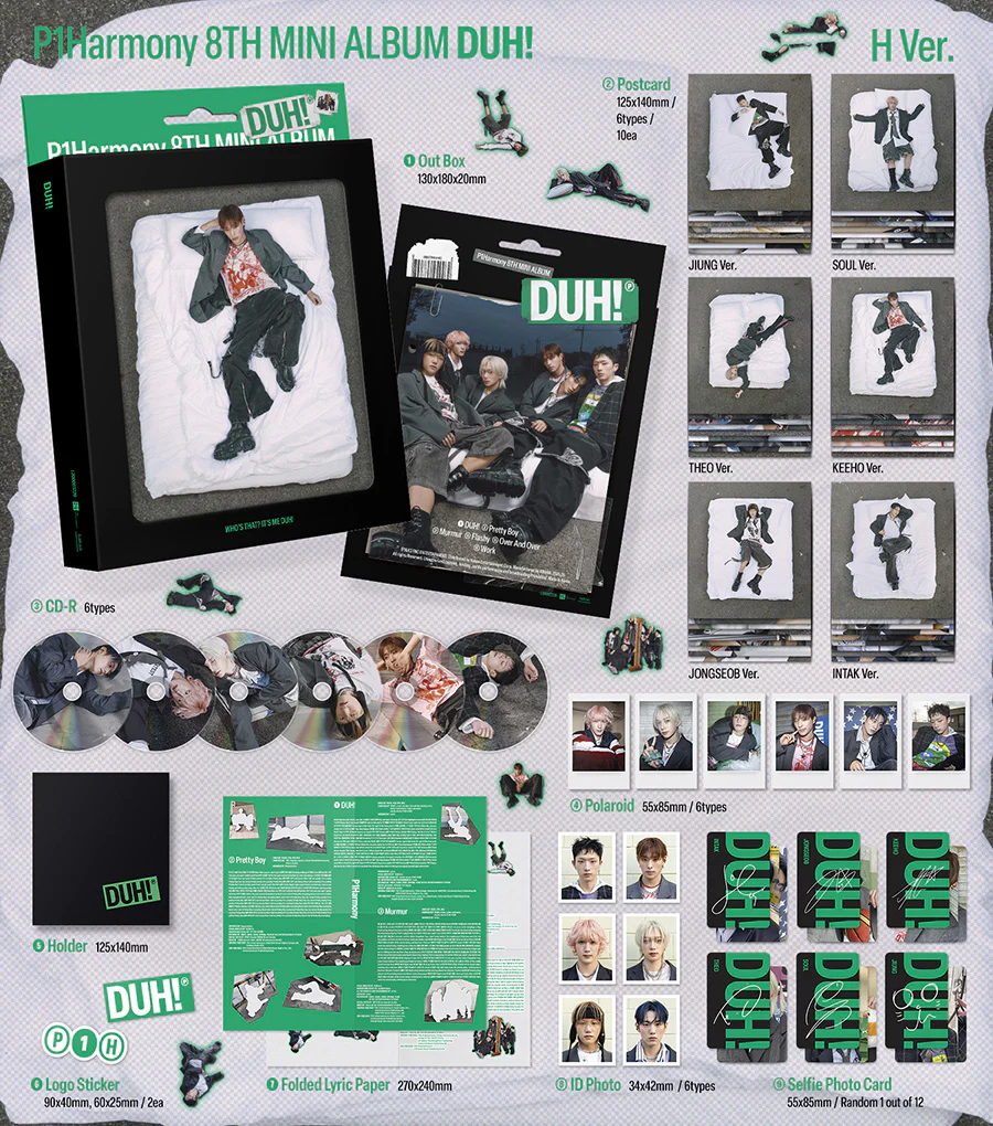 P1Harmony - DUH! / Compact Ver. (H Ver.) - Image 2