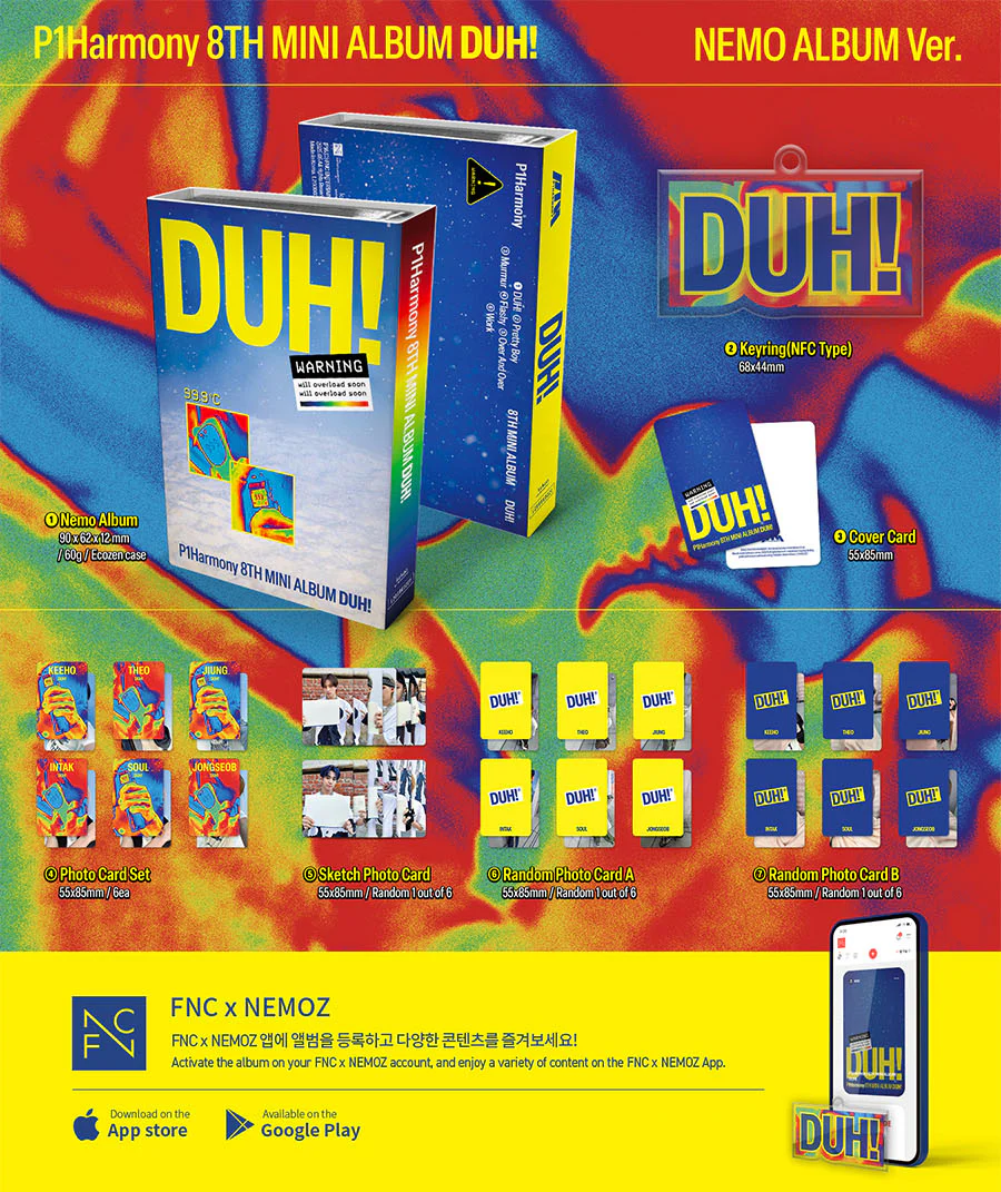 P1Harmony - DUH! / Nemo Album Ver. - Image 2