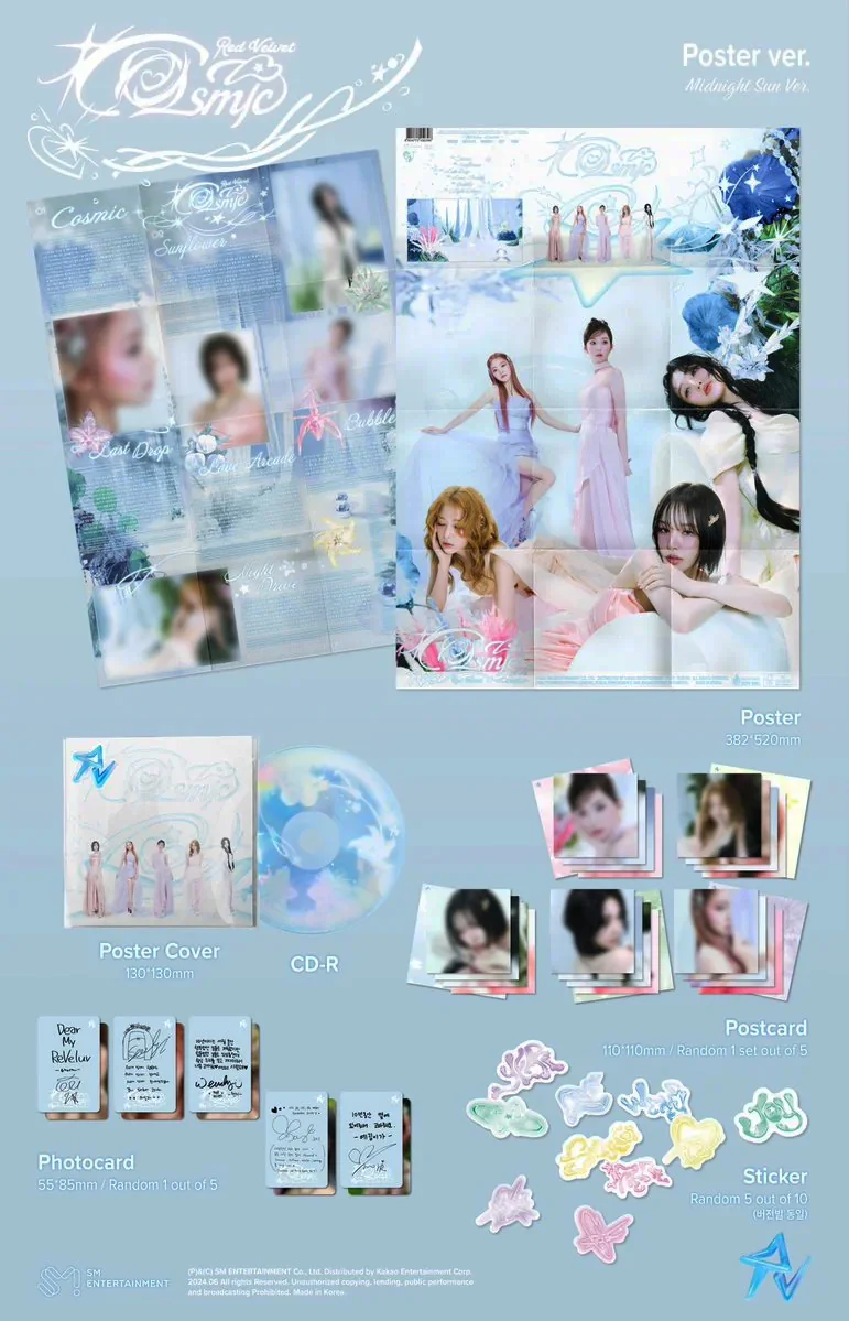 RED VELVET - Cosmic / Poster ver - Image 3