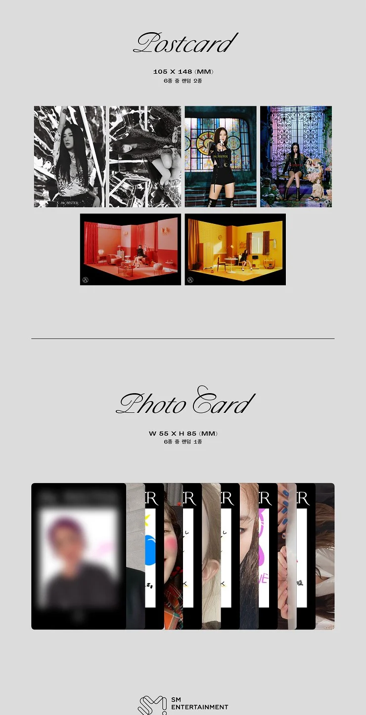 RED VELVET - IRENE & SEULGI - Monster (Base Note Ver) - Image 6