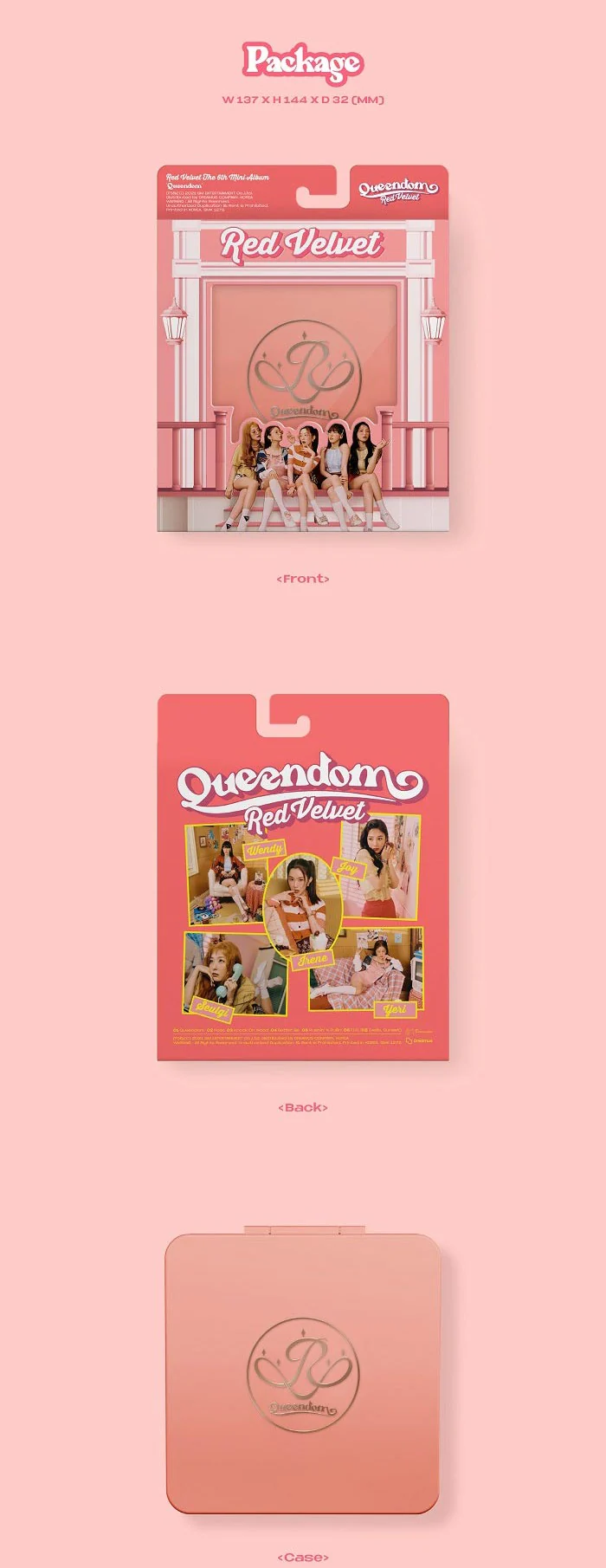 RED VELVET - QUEENDOM (Girls Ver. / Case) - Image 2