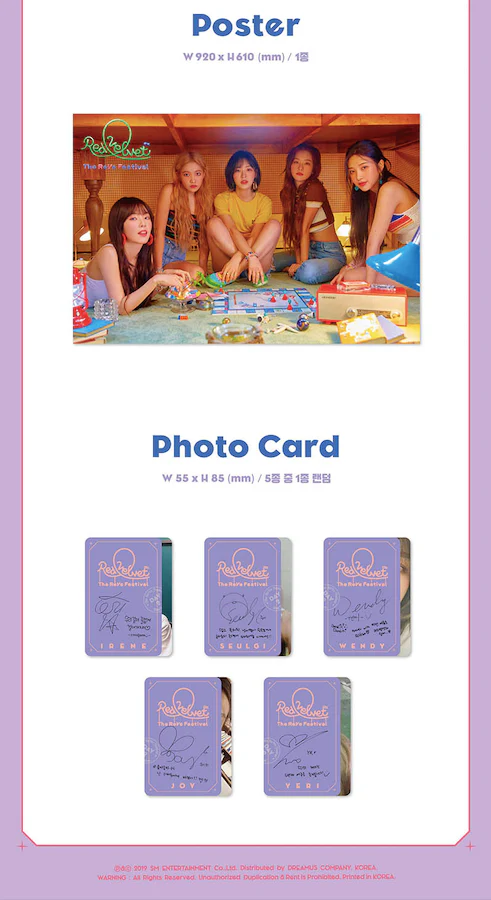 RED VELVET - The Reve Festival' Day 2' (Mini Album) Kihno Album - Image 4