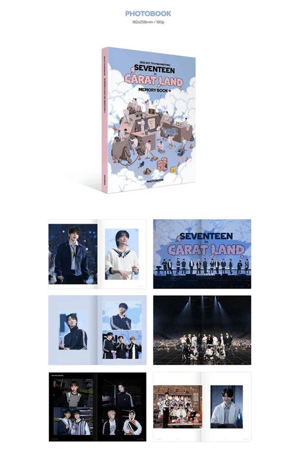 SEVENTEEN - 2023 SEVENTEEN in CARAT LAND MEMORY BOOK+ DIGITAL CODE - Image 5