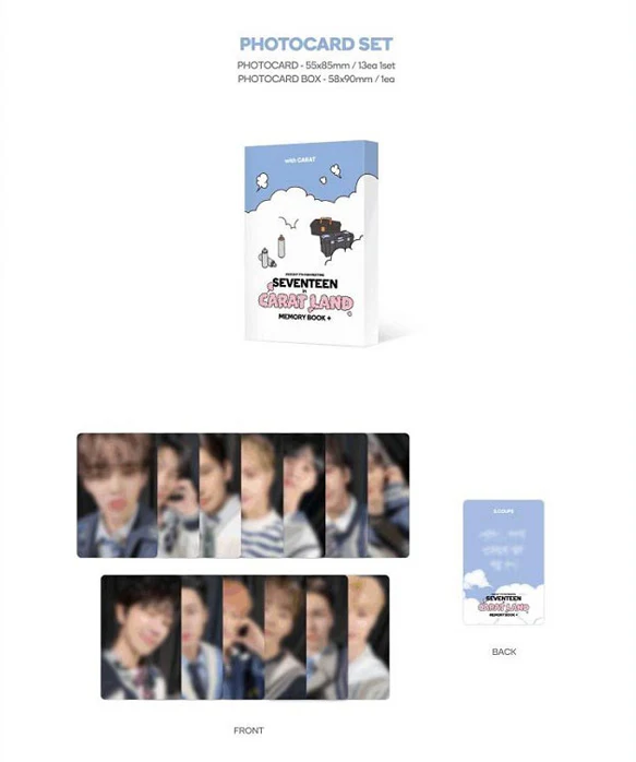 SEVENTEEN - 2023 SEVENTEEN in CARAT LAND MEMORY BOOK+ DIGITAL CODE - Image 6