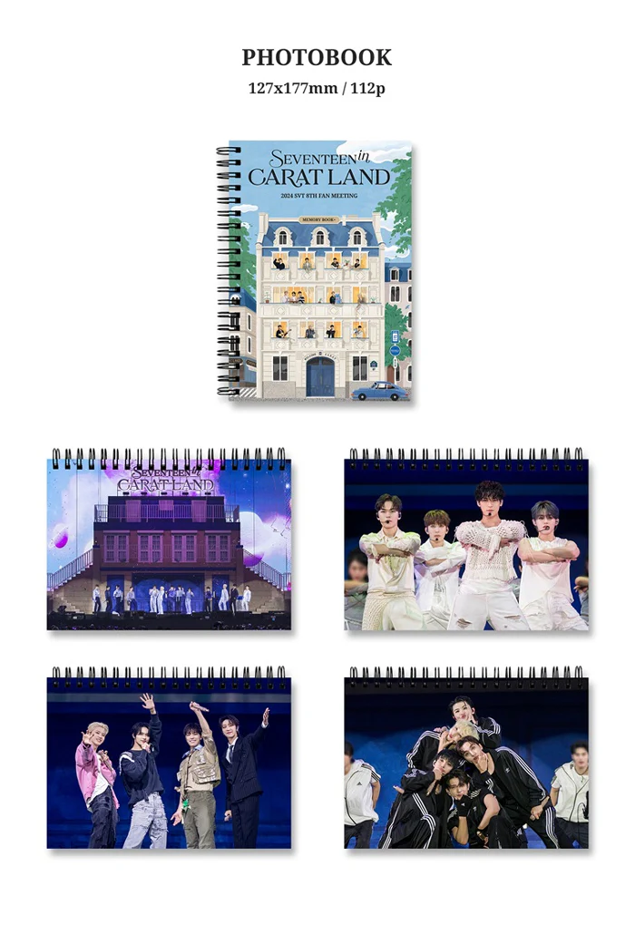 SEVENTEEN - 2024 SVT 8TH FAN MEETING SEVENTEEN in CARAT LAND MEMORY BOOK+ - Image 3