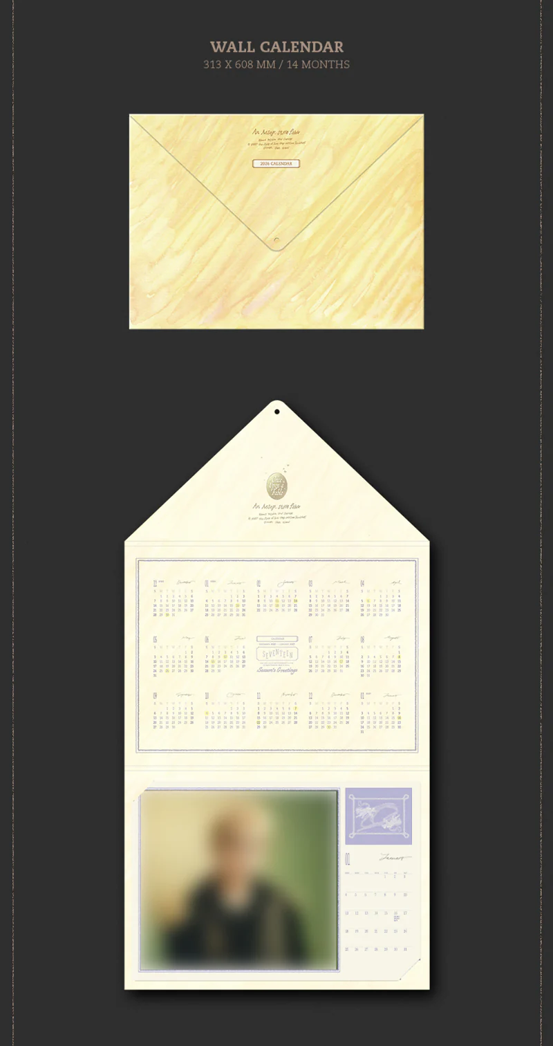 SEVENTEEN - 2026 WALL CALENDAR - Image 3
