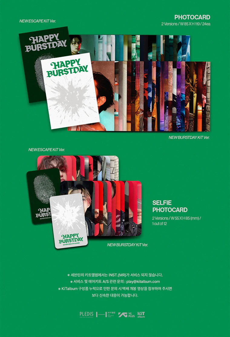 SEVENTEEN - Happy Burstday / KiT ver. - Image 3