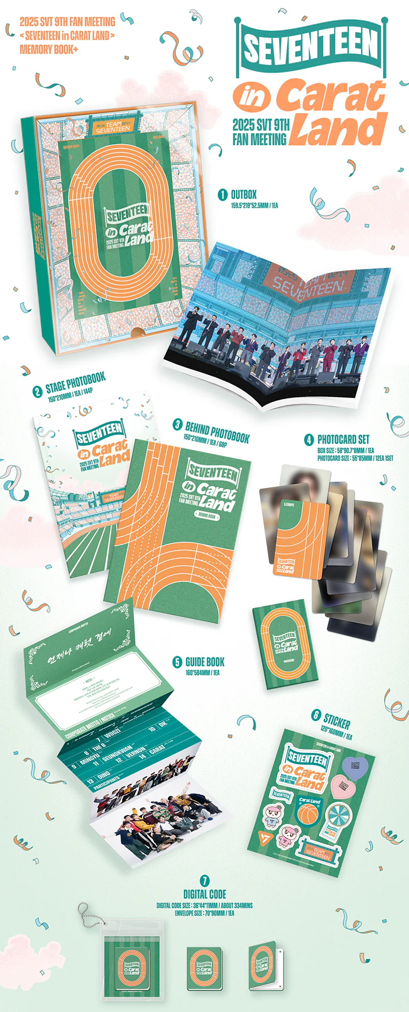 SEVENTEEN – 2025 SVT 9TH FAN MEETING : SEVENTEEN IN CARAT LAND - Image 2