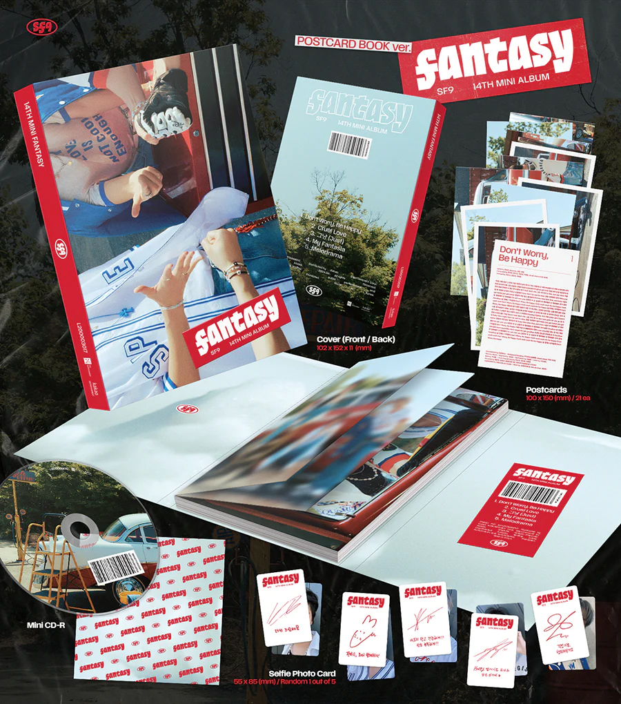 SF9 - FANTASY / Postcard Book ver. - Image 2
