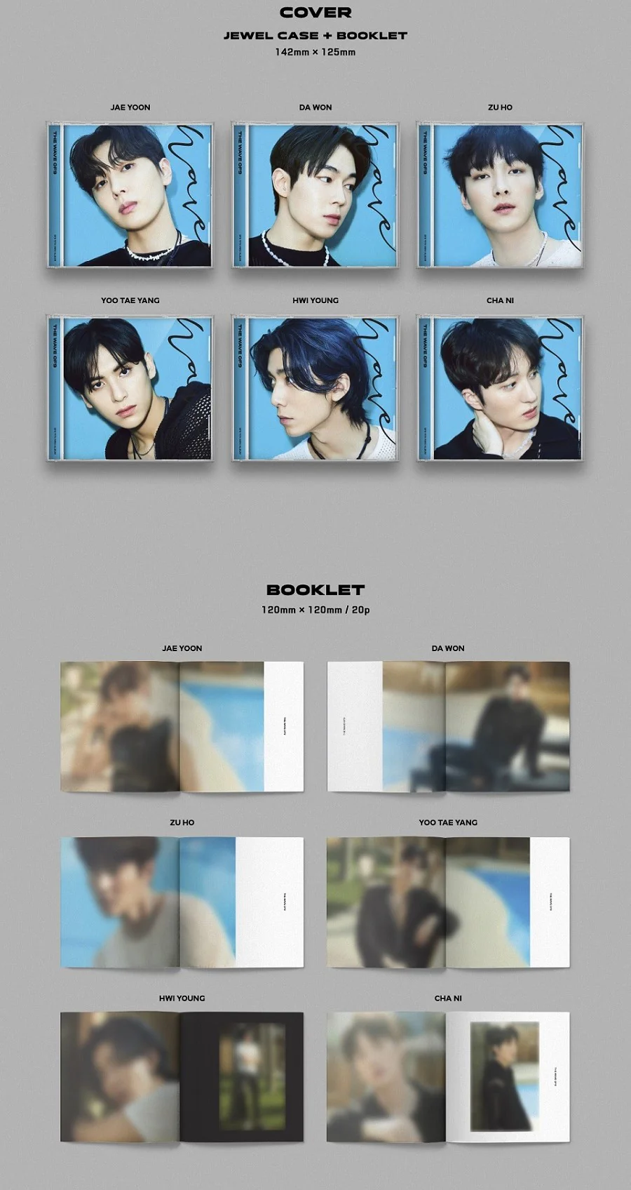 SF9 - THE WAVE OF9 (Jewel Case Ver. - Random cover) - Image 2