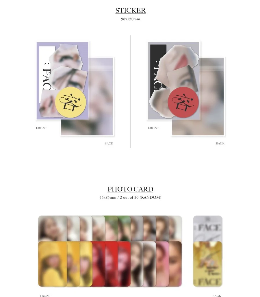 SOLAR - 容 : FACE (Choice of 2 Versions) - Image 4