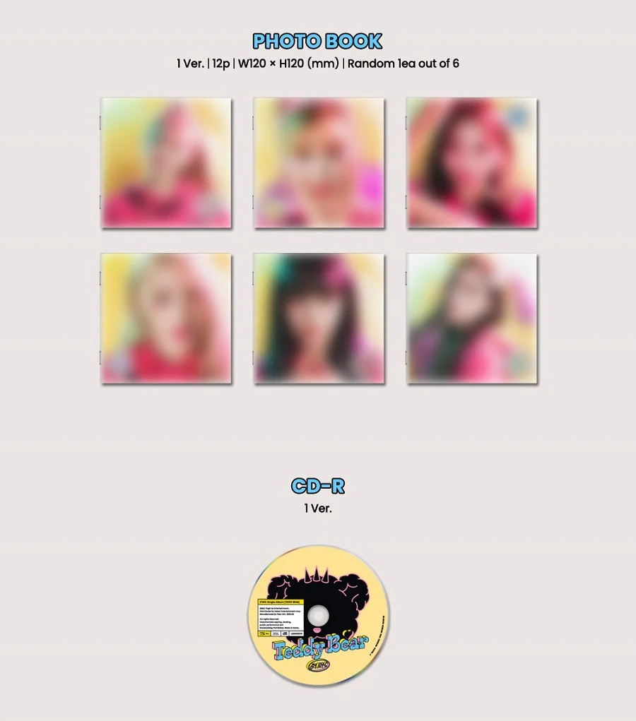 STAYC - Teddy Bear (Digipack Ver. - Random Inner Photobook) - Image 3