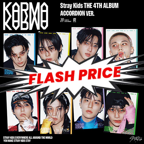 STRAY KIDS - KARMA / ACCORDIAN ver. *FLASH PRICE/STRICTLY RANDOM* ONLINE ONLY!